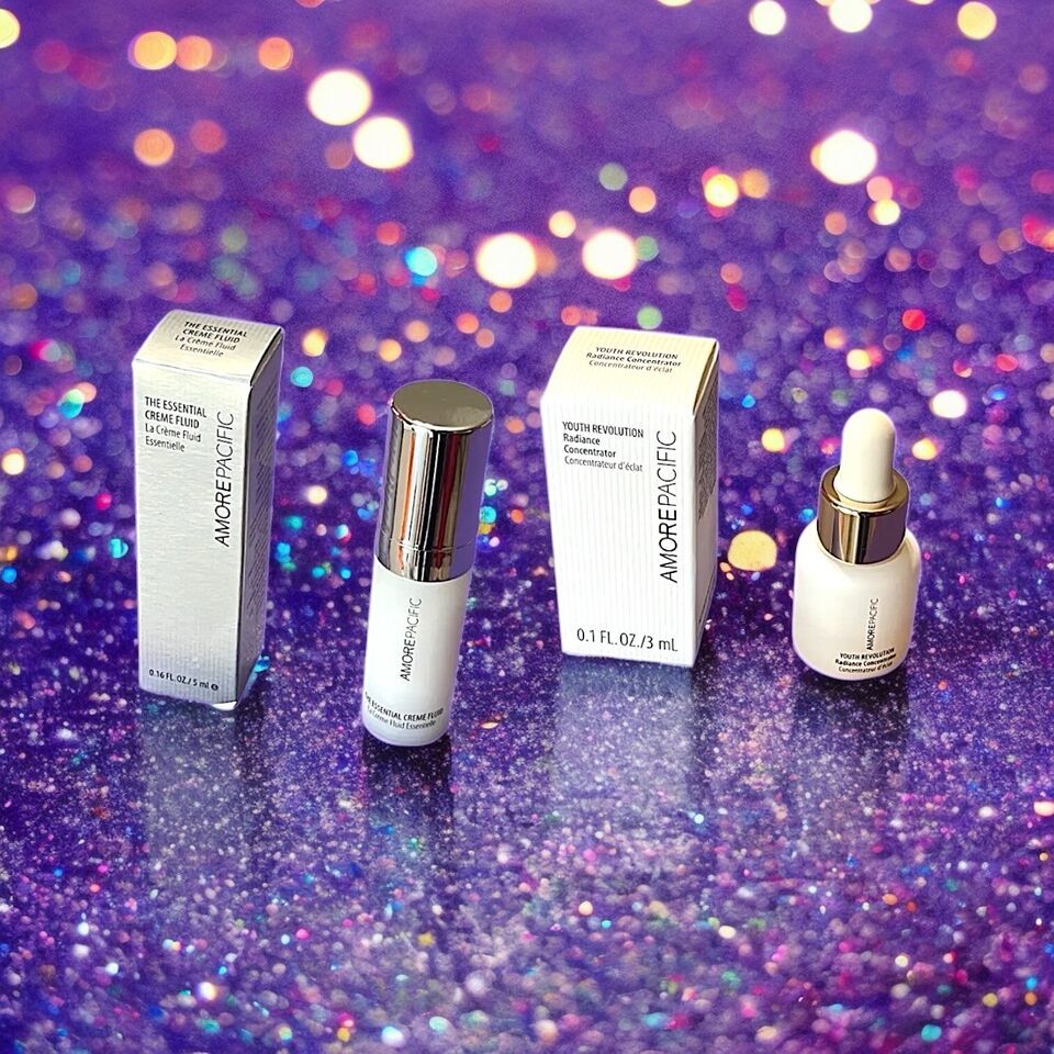 AmorePacific Essential Cream &amp; Youth Revolution Radiance Concentrator Lo... - $39.59