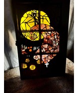 Nightmare Before Christmas Jack Skellington Movie Poster Glass Mosaic Li... - $200.00