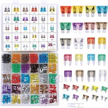 340 Pcs Assorted Standard &amp; Mini Low Profile Mini Auto Car Truck Blade Fuses Set - £19.44 GBP