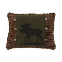 Verdant Moose Decorative Button Cushion - $438.51 CAD
