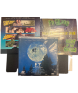 LaserDisc Golden Age Sci-Fi Thrillers ET &amp; Ed Wood Collections Lot of 3 - $663.57 MXN