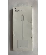 GENUINE Apple Lightning to HDMI Digital AV Adapter for iPhone iPad MD826... - $29.95