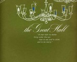 The Great Hall Menu St Lucie Country Club &amp; Villas Fort Pierce Florida 1... - $31.66