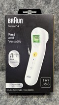 NEW SEALED Braun Sensian 4 BNT100US No Touch 3 in 1 Thermometer - $12.61 CAD