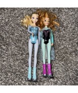 Disney Frozen Princess Ice Skating Elsa And Anna Barbie Doll 12&quot; 2013 Ma... - $14.90 CAD