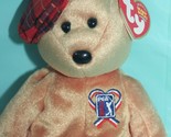 Ty Beanie Babies Chari Tee PGA Golf Tour Bear Stuffed Animal Toy - $14.84