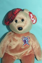 Ty Beanie Babies Chari Tee PGA Golf Tour Bear Stuffed Animal Toy - £11.67 GBP