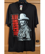 Vintage 90s Alan Jackson Shirt Winterland Concert Band Tour Hanes USA Ma... - £49.39 GBP