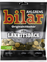 Ahlgrens Bilar (Candy Cars) Lakritsdäck Bag 100g Swedish Candy (SET OF 1... - $74.24