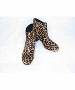 Sam Edelman Edith Bootie Leopard Print Calf Hair Boots size 6.5 Booties  - $44.85 CAD