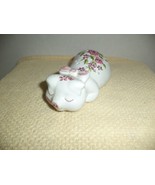 VINT AVON Pampered Piglet Ceramic Pig Pomander 1978 Potpourri  - $280.22 MXN
