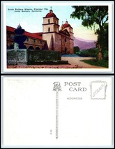 California Postcard - Santa Barbara Mission S17 - £2.77 GBP