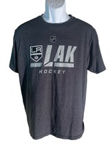 LOS ANGELS KINGS Short Sleeve Black NHL T-Shirt Fanatics Medium - $184.34 MXN