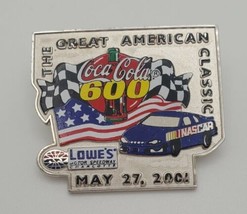 The Great American Classic Coca Cola 600 Souvenir Pin May 27, 2000 NASCAR - £11.45 GBP