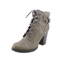 Style &amp; Co Women Block Heel Combat Boots Caitlin Size US 8.5M Mink Brown - $8.31