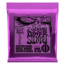 Ernie Ball 2620 Power Slinky 7-String Electric String Set, 11-58 - £7.66 GBP