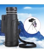 Compatible with Apple, High Quality 40X60 HD Zoom Telephoto Monocular Te... - £19.67 GBP