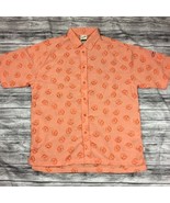 Vintage Mecca Resorts Meccaloha See Through Hawaiian Button Down Shirt S... - $23.03 CAD