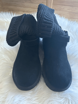 Ugg black boots size 6 new - $74.25