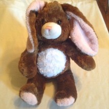 Build A Bear bunny rabbit floppy ears holiday 17 inch brown plush new - £12.39 GBP