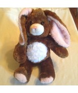 Build A Bear bunny rabbit floppy ears holiday 17 inch brown plush new - £12.42 GBP