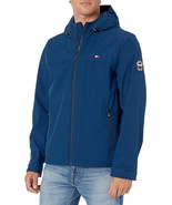 Tommy Hilfiger Men&#39;s Logo Graphic Hooded Soft Royal Blue 2XL B4HP NO TAGS - $67.73 CAD