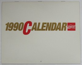 Official Coca-Cola 1990  Bottler's Calendar - $3.71