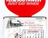 Fly Southwest Airlines 1989 Calendar Just Say When SWN - $27.72