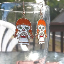 Halloween Doll Earrings - $72.62 MXN
