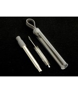 Metal Telescoping Straw w/Case, Silicone Nipple, Cleaning Brush, Prime #... - £9.20 GBP