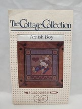 1987 The Cottage Collection Amish Boy A Golden Needle Kit Cross My Heart - $24.74