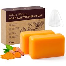 KlearBloom Kojic Acid Soap, Turmeric Soap Bar for Dark Spots Brightening... - $38.64 CAD