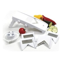 Norpro V-Slicer Grater Mandoline with Safety Guard Holder, One Size, White - $52.99