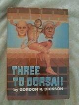 Three To Dorsai By Gordon R Dickson Vintage Sci-Fi 1975 HCDJ BCE Necromancer [Ha - £30.37 GBP