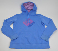 Columbia Blue/Purple CSC Logo Womens Hoodie Pullover Sweatshirt Sz S AL8686 - £11.80 GBP