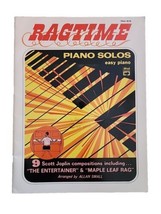 Joplin Ragtime Solos Easy Piano  Music 9 Compositions Arranged By Allan ... - £9.80 GBP