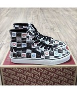 Vans Sk8 HI Tapered Mens Size 10 Love Letters Black Shoes - £42.09 GBP