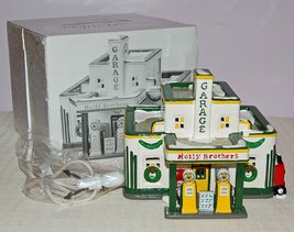 The Original Snow Village Holly Brothers Garage Mib! by Department 56 - $86.39
