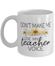 Mothers Day Mug For Mom - Teacher Voice - Cool Unique Funny Mother&#39;s Day Cup  - £12.74 GBP