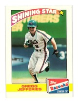 1989 Topps Bazooka #16 Gregg Jefferies New York Mets - £1.12 GBP