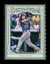 2013 Topps Gypsy Queen Baseball Card #191 Jordan Pacheco Colorado Rockies - $8.41