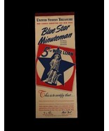 Vtg WW II Blue Star Minuteman 5th War Loan Booklet Rare Home Front Ephem... - $99.99