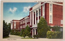 Hickory High School, Hickory, North Carolina, vintage postcard - £15.97 GBP