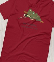 Be Naughty Save Santa The Trip Design Short-Sleeve Unisex Holiday T-Shirt - $15.97+