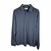 Grand Slam Men&#39;s Long Sleeve Golf Shirt UPF15 Sun Protection Small NWT Blue - $20.35