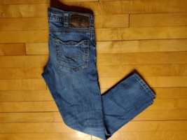 Silver Jeans Allan Dark Wash Men’s Blue Jeans Size 32x30 - £21.13 GBP