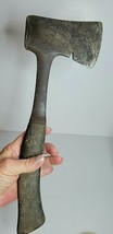 CRAFTSMAN AXE SMALL HATCHET WITH LEATHER SHEATH VINTAGE image 2