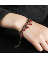 Double-layer Zinc Alloy Handmade Bracelet For all age girls with Quartzi... - $970.00