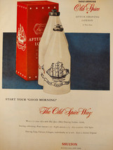 1946 Original Esquire Art WWII Era Art Ad Advertisement Old Spice After Shave - £5.09 GBP
