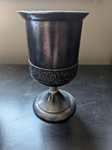 5-3/4&quot; GOBLET - Quadruple Plate - Cup marked Wilcox Silver Plate, Meride... - $8.99